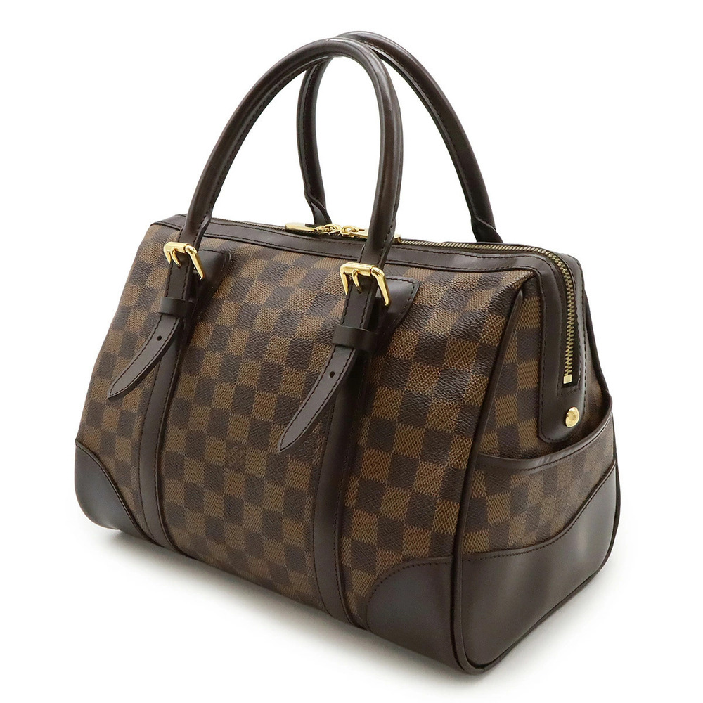 Louis Vuitton Berkeley Damier Bag Boston Handbag Brown